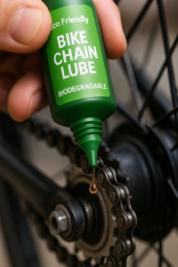 Biodegradowalny eco olej do łańcucha rowerowego